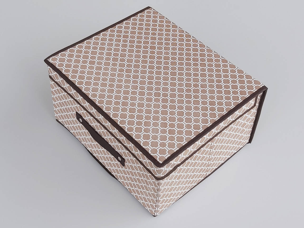 

Коробка-органайзер SV35 Ш 35*Д 30*В 20 см. Цвет коричневый для хранения одежды, обуви или небольших предметов