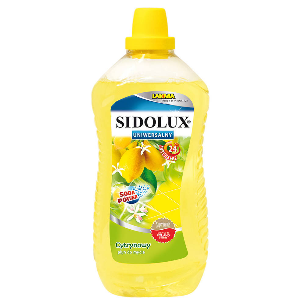 

Средство для мытья Sidolux Лимон, универсальный, 1 л