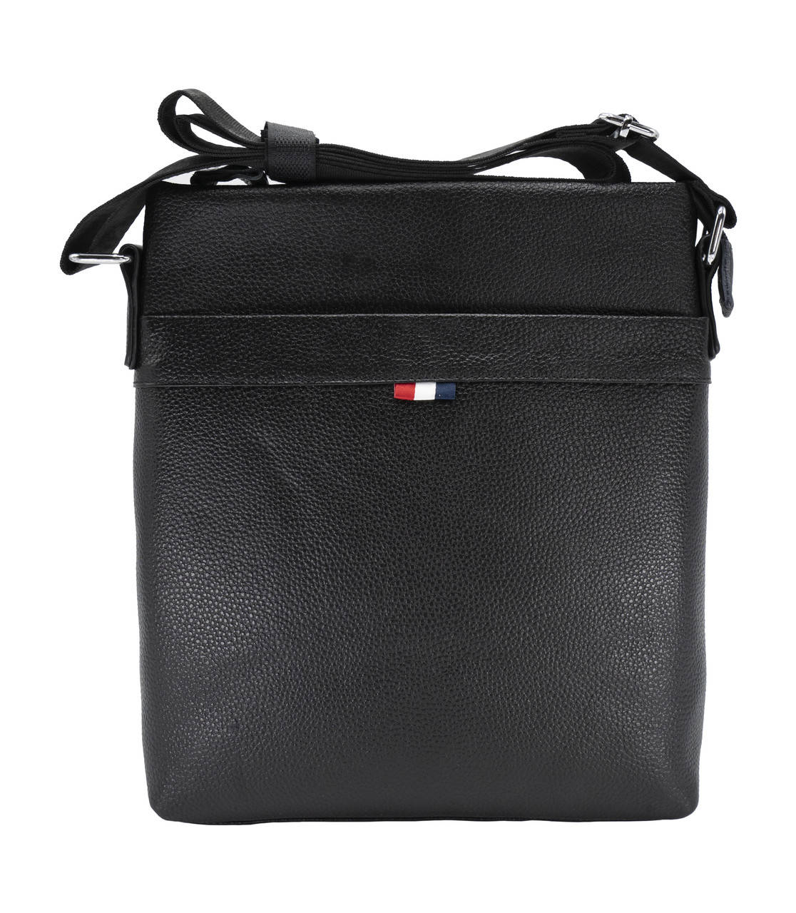

Мужская кожаная сумка барсетка через плечо NiceBags V167313 - Черная сумка из натуральной кожи, Черный