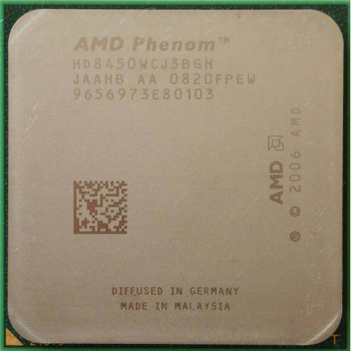 

AMD Phenom X3 8450 2.1GHz/2M/95W Socket AM2 / AM2+ Процессор для ПК HD8450WCJ3BGH