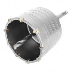 

Комплект: сверло корончатое по бетону 75 мм+Переходник SDS Plus 100мм INTERTOOL SD-7075