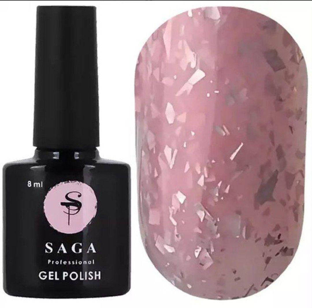 

База камуфлирующая c хлопьями Saga Professional Base LEAF №03, 8 мл