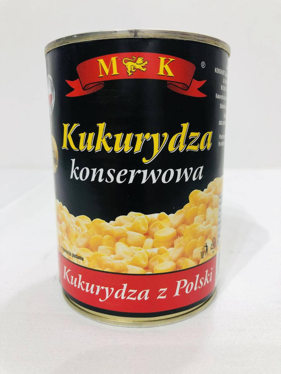 

Консервована кукурудза M&K 400гр