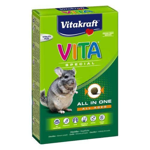 

Vitakraft VITA Special Regular корм для шиншилл для улучшения пищеварения, 600г