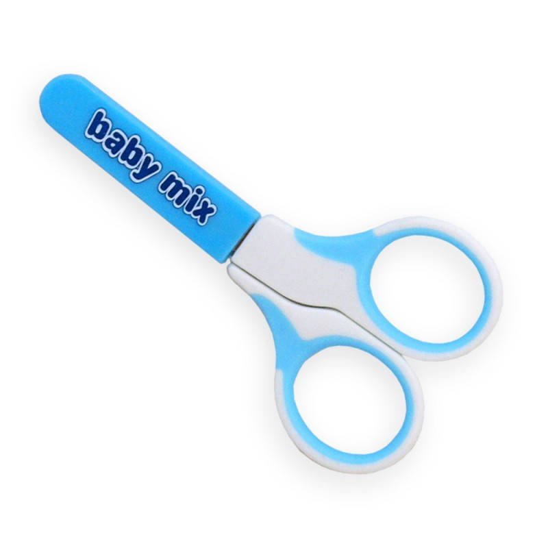 

Безопасные детские ножнички для маникюра Baby Mix BD60007 Синий