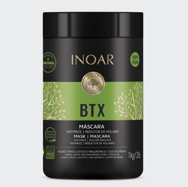 

Холодный бoтoкc Inoar BTX Mascara Antifrizz Redut 200 мл