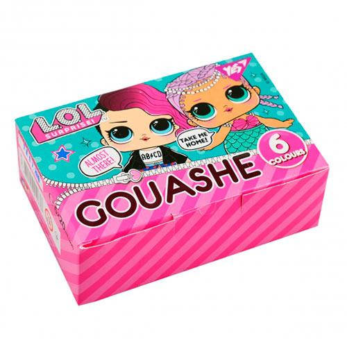 

Набор гуашевых красок "Yes" №230370 6 цветов LOL Juice, 20 мл, Разные цвета