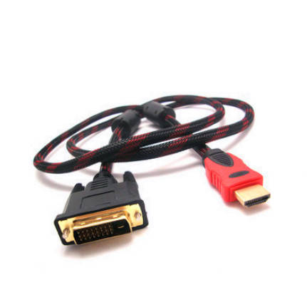 

Кабель DVI(24+5) - HDMI 3m, Черный