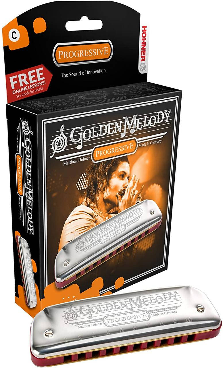

Губная гармошка Hohner Golden Melody M542016X C (в подарочной упаковке)