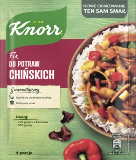 

Соус Knorr для китайских блюд 48 г