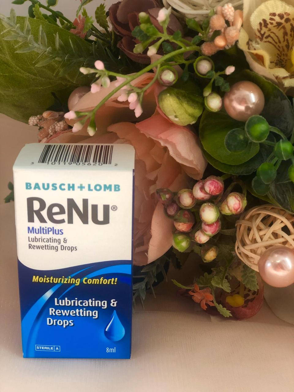 

Краплі зволожуючі для очей "Bausch & Lomb" Renu MultiPlus 8 мл.