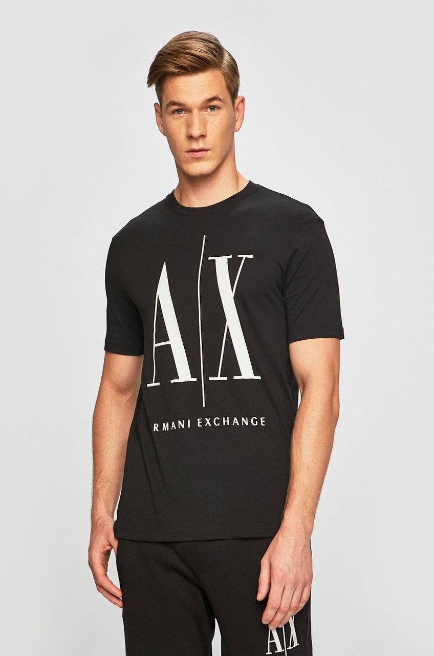 

Мужская футболка Armani Exchange,черная армани M