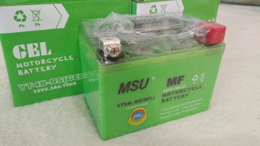 

Аккумулятор Скутер 4A 12V YAMAHA/SUZUKI\ Honda(YTX4L-BS GEL) MSU-Свежие (есть размеры)