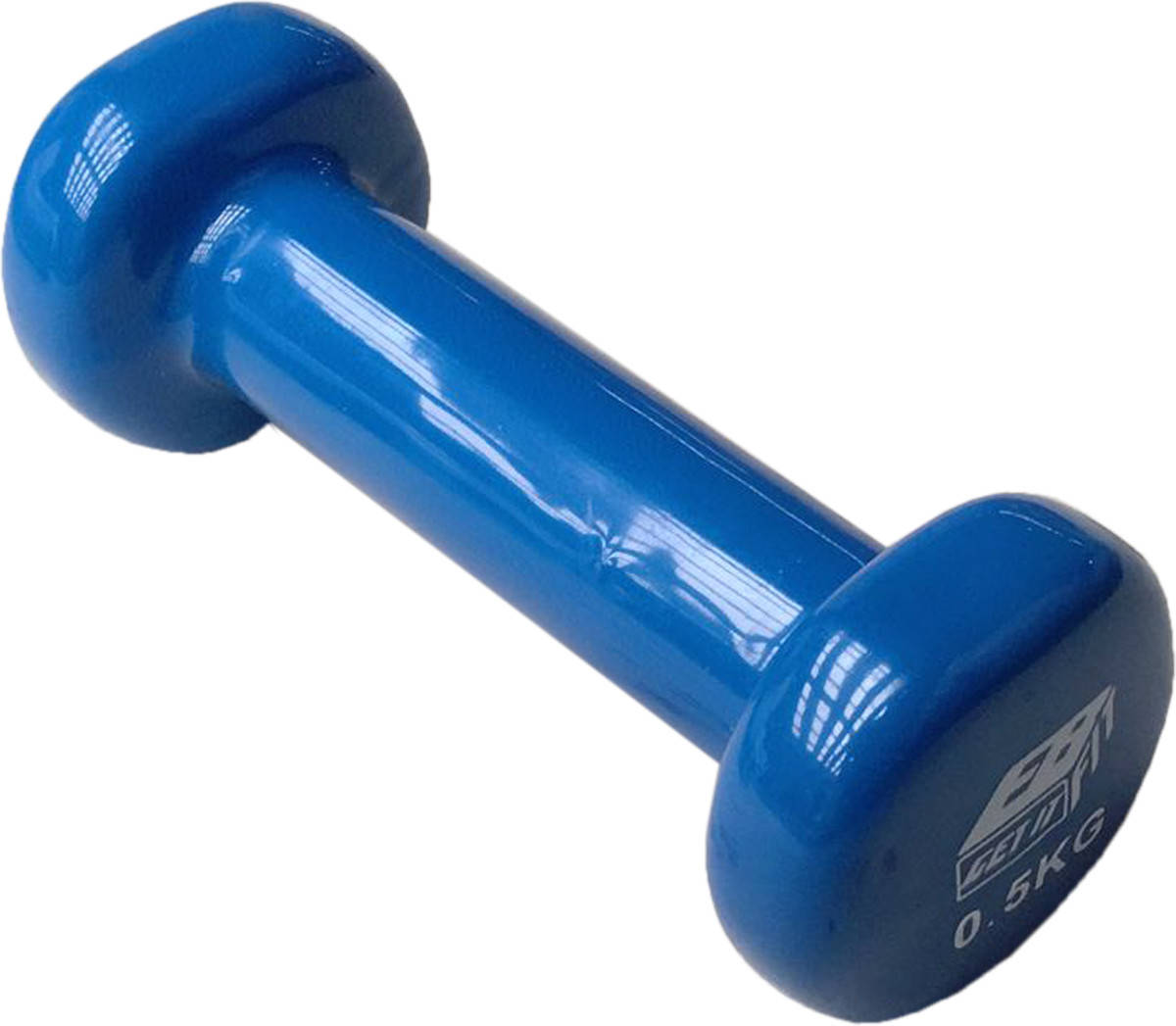 

Гантеля виниловая EB FIT 0,5 KG, Розовый