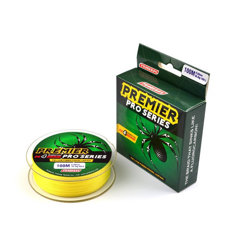 

Шнур Proberos Premier Pro Series PE 4, 100 метров, 50Lb