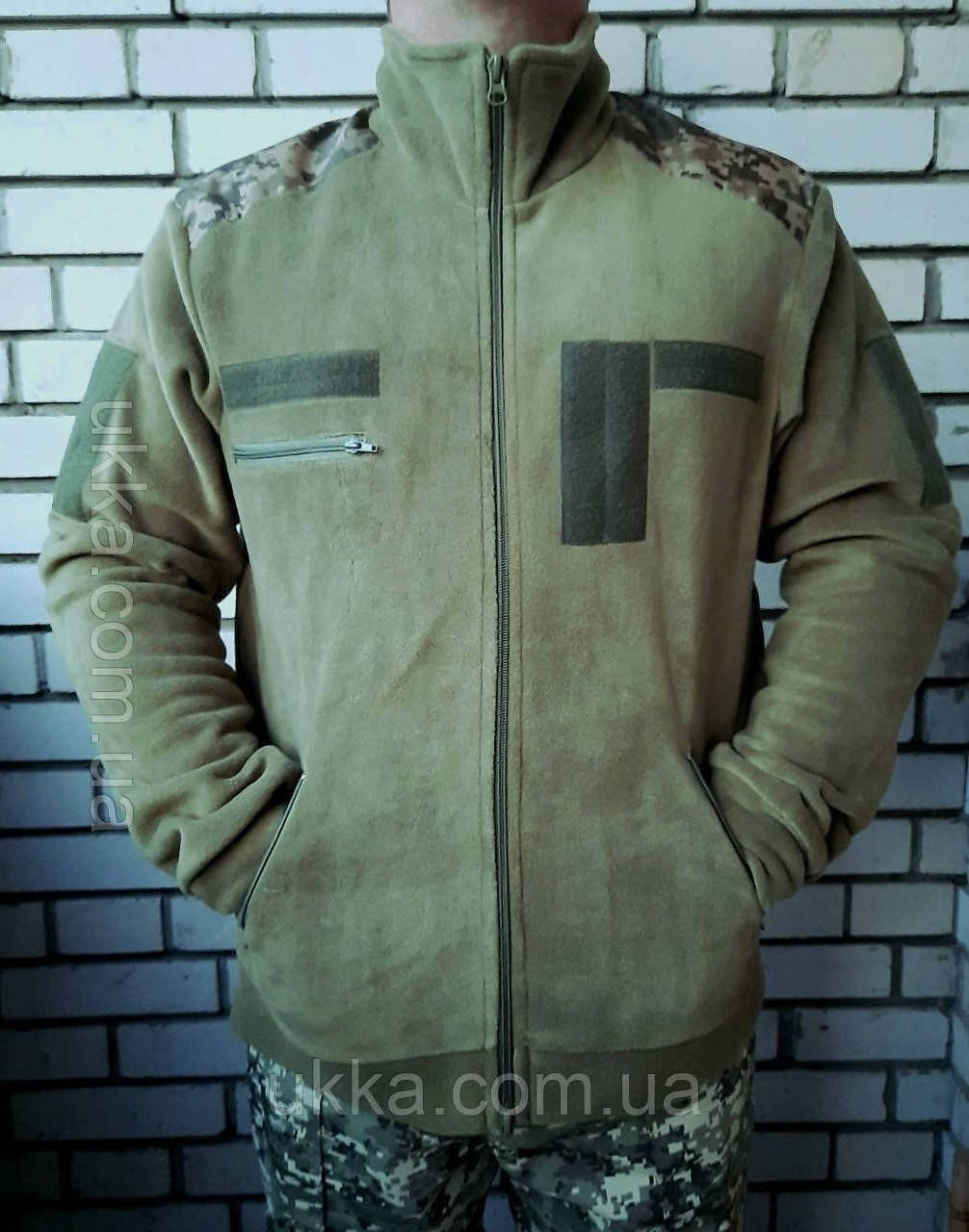 

Флисовая кофта хаки пиксель 50-56рр Украина