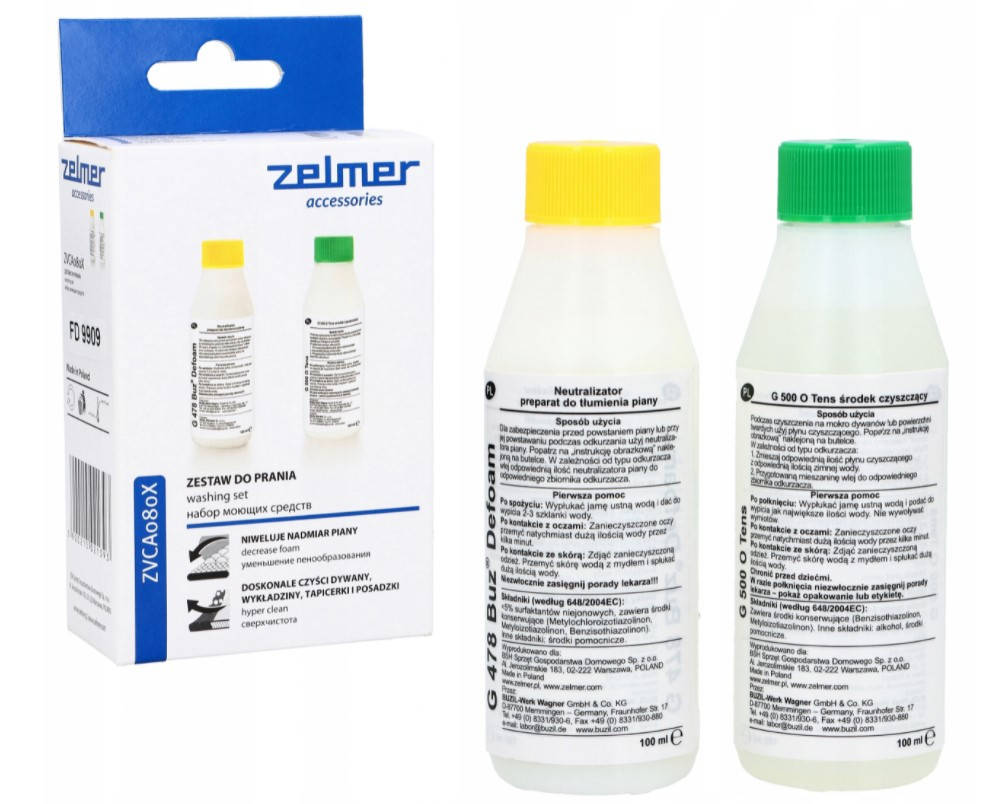 

Шампунь + пеногаситель для пылесоса Zelmer 311724 (919.0190) Zvca080x