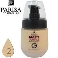 

Тональний крем Parisa Matte Control матуючий стійкий Тон 02 Natural
