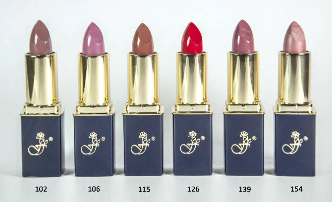 

Помада для губ Флер FFleur Lipstick L-24, 102м коричневая