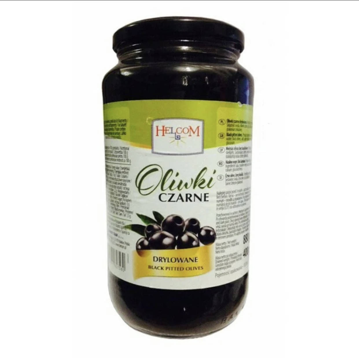 

Оливки Helcom черные, 330гр (Польша)