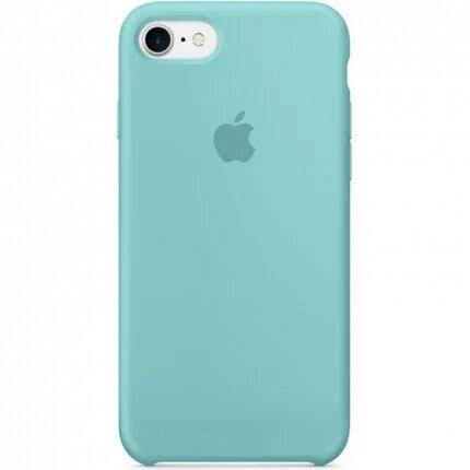 

Чехол Silicone case SE 2020 Sea Blue бирюза, Бирюзовый