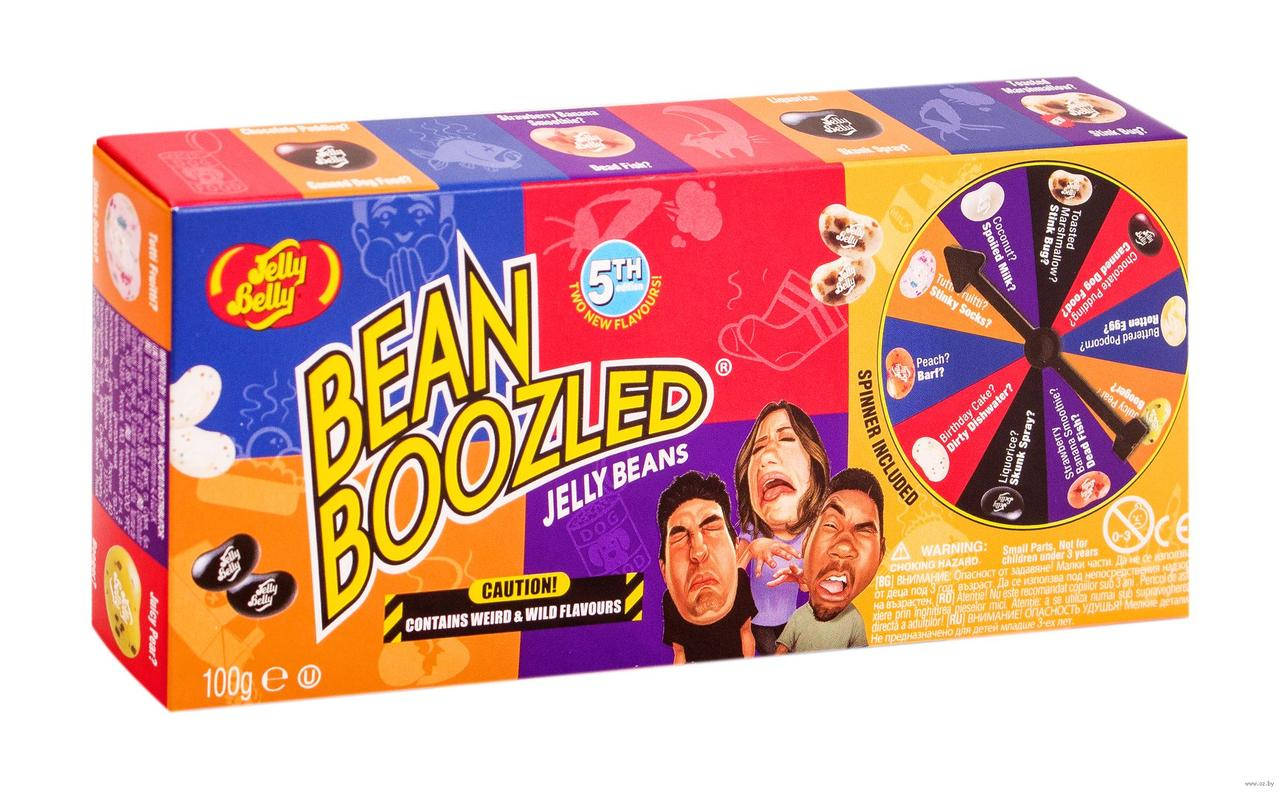 

Драже Jelly Belly Bean Boozled рулетка. Бобы Jelly Belly (невкусные конфеты с игрой)