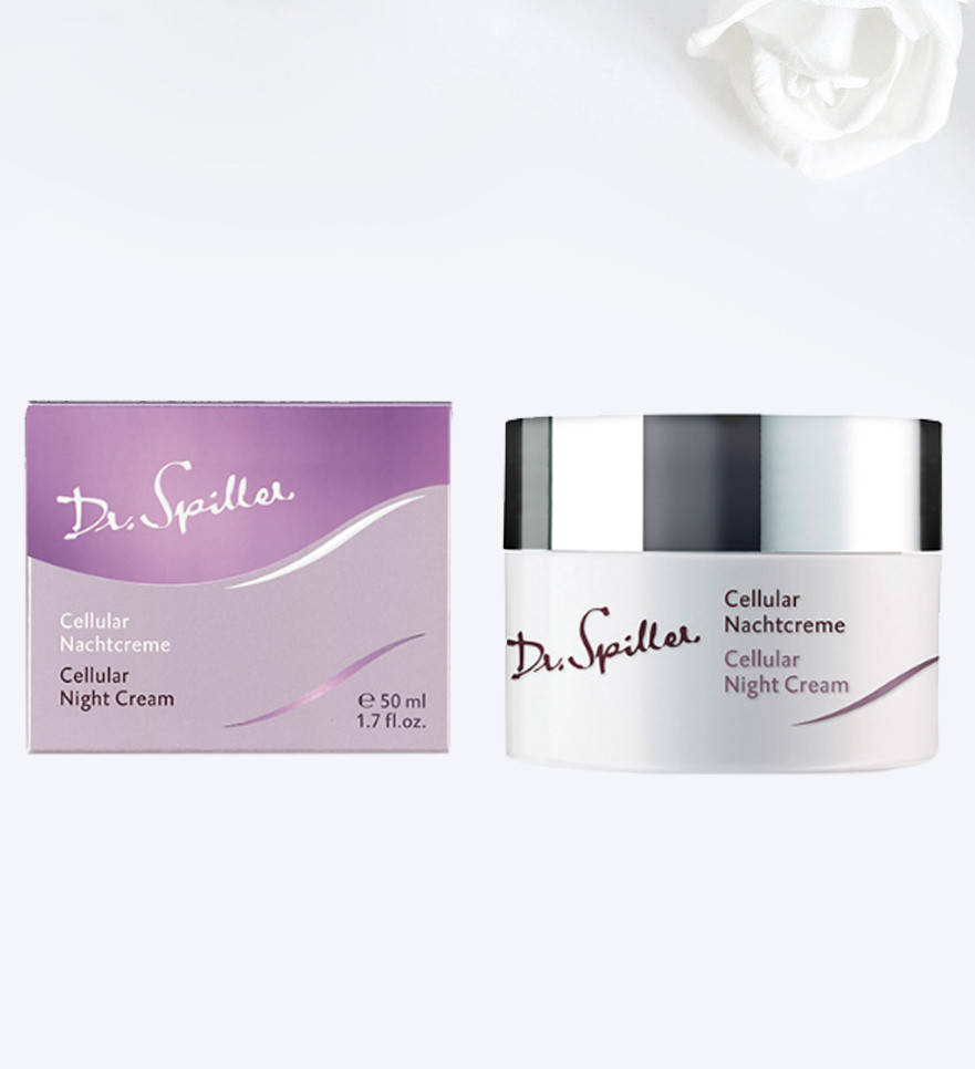 

Омолаживающий ночной крем для сухой кожи Cellular Night Cream Dr. Spiller 50 мл