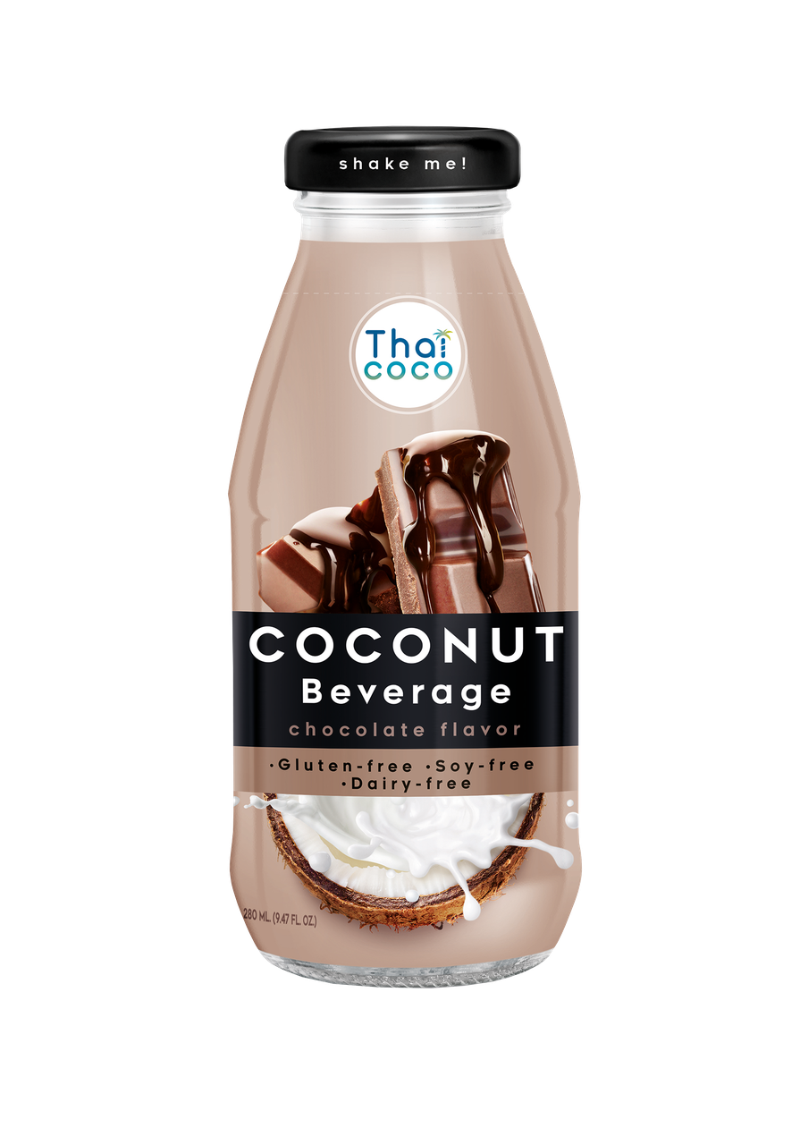 

Thai Coco Кокосовое молоко Coconut Beverage со вкусом шоколада