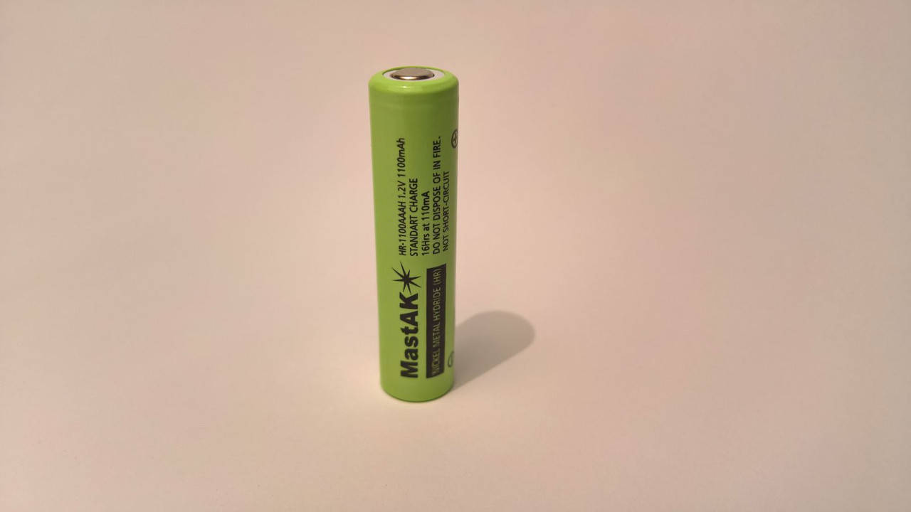 

Аккумулятор технический MastAK AAA/R03 1,2V 1100mAh (Ni-Mh)