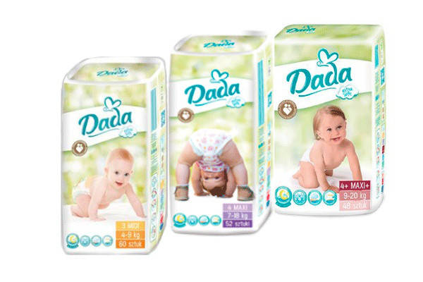 

Памперсы DADA 5 Premium (15-25 кг) - 39шт.