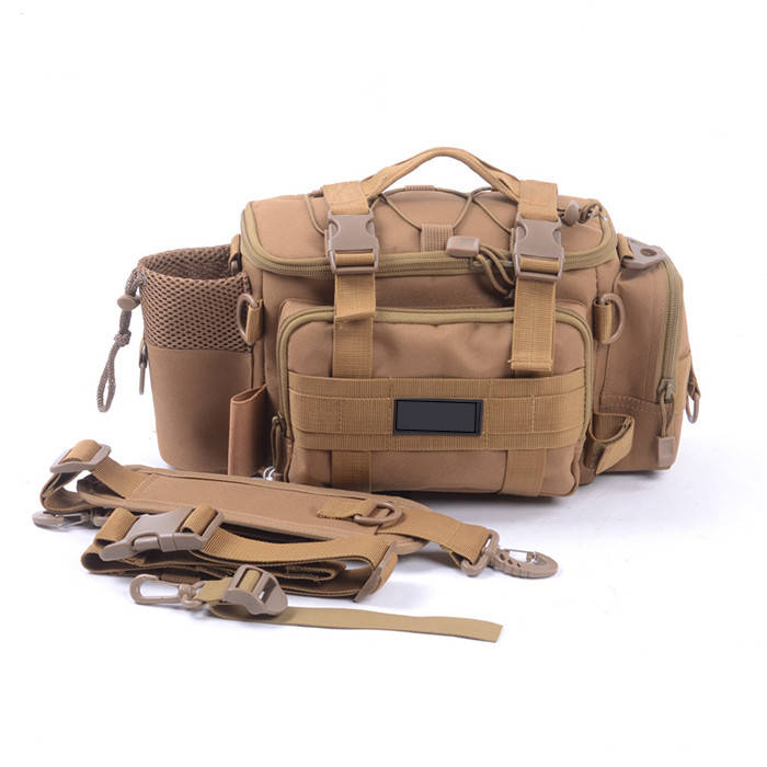 

Сумка спиннингиста поясная для ходовой рыбалки FanFish SP-30 Brown