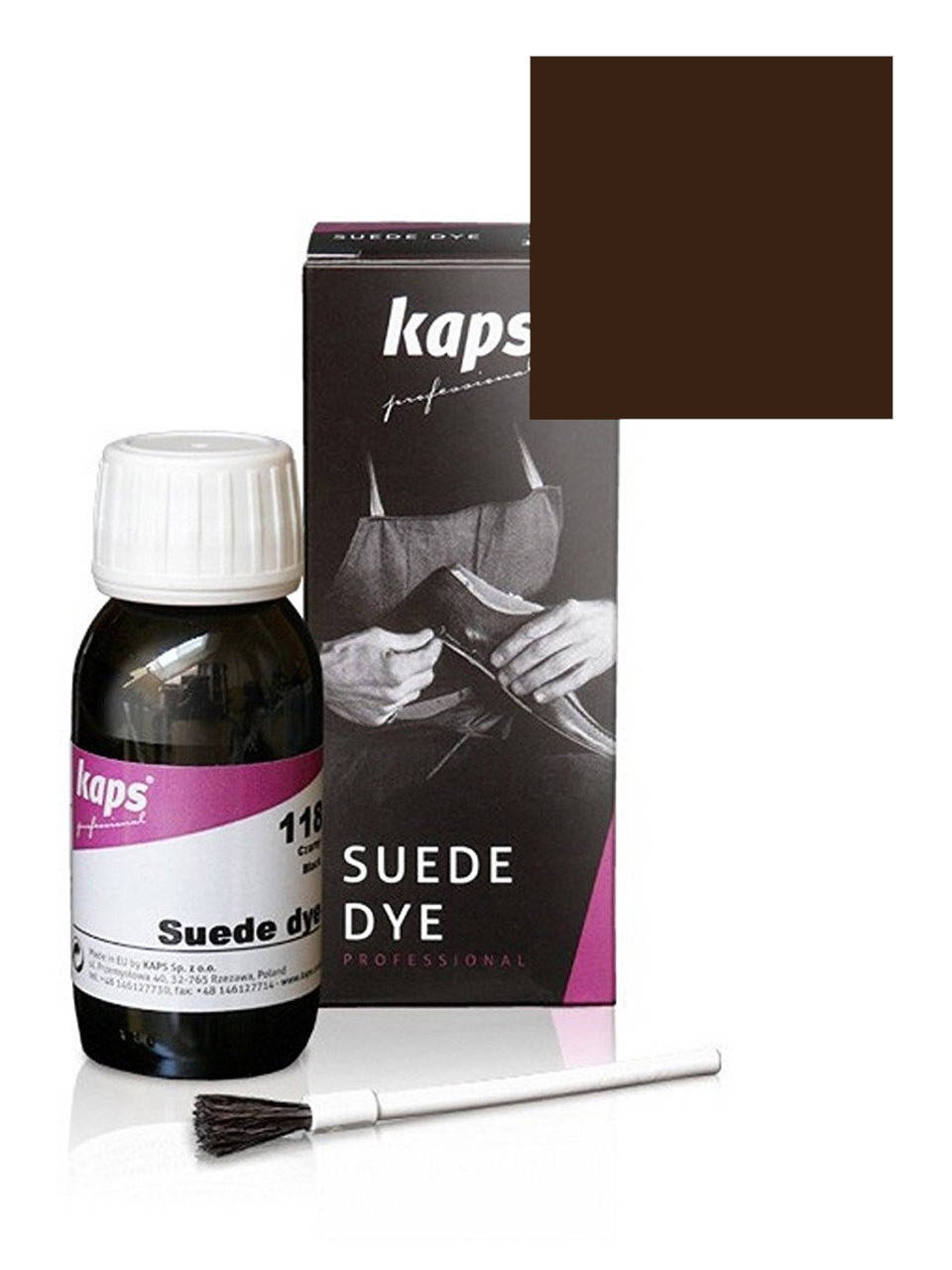 

Краска для замши и нубука Kaps Suede Dye 50 ml 139 Средний Коричневый