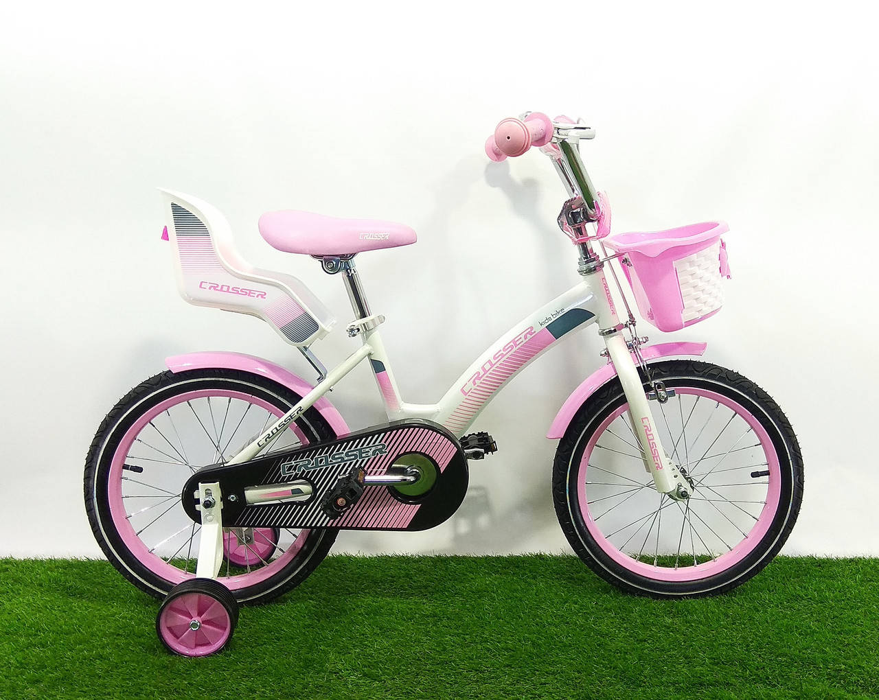 

Детский велосипед для девочек Crosser Kids Bike 16", Разные цвета