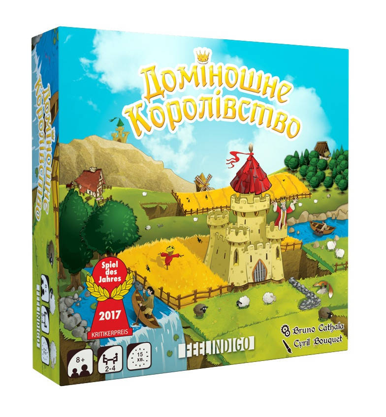 

Настільна гра Доміношне Королівство. KINGDOMINO (Feelindigo)