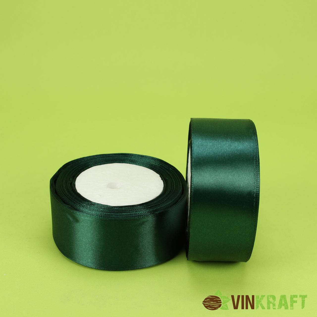 

Лента атласная 4 см (23 м) изумрудная, Кремовый