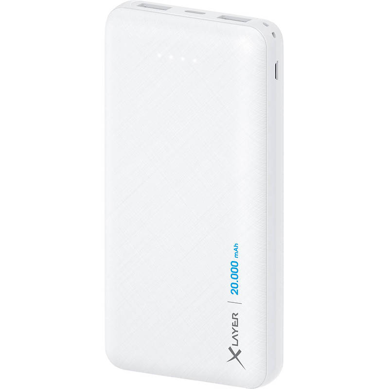 

Универсальная мобильная батарея XLayer Micro 20000mAh, USB-C, 2xUSB-A (217286)