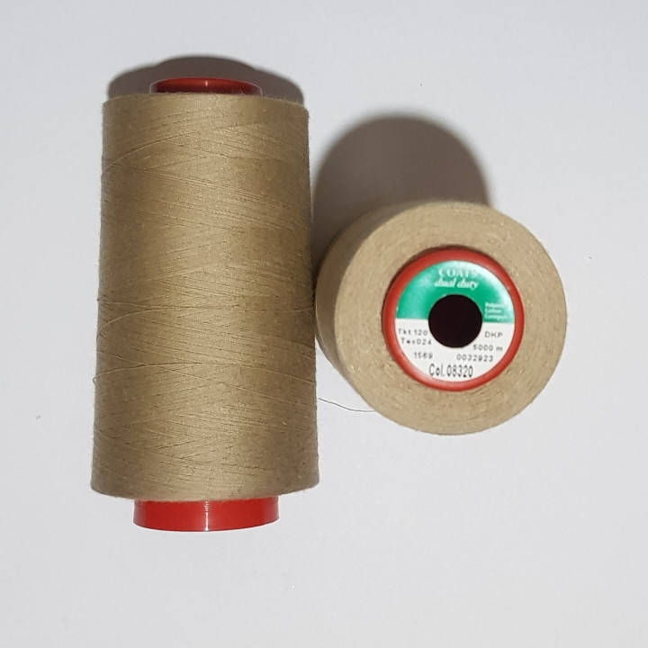 

Нитки Coats 08320/ 120, 5000м БЕЖ