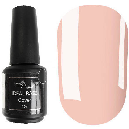 

Nailapex Ideal Base Cover № 02 - камуфлирующая база (яркий розовый нюд, полупрозрачный), 15 г