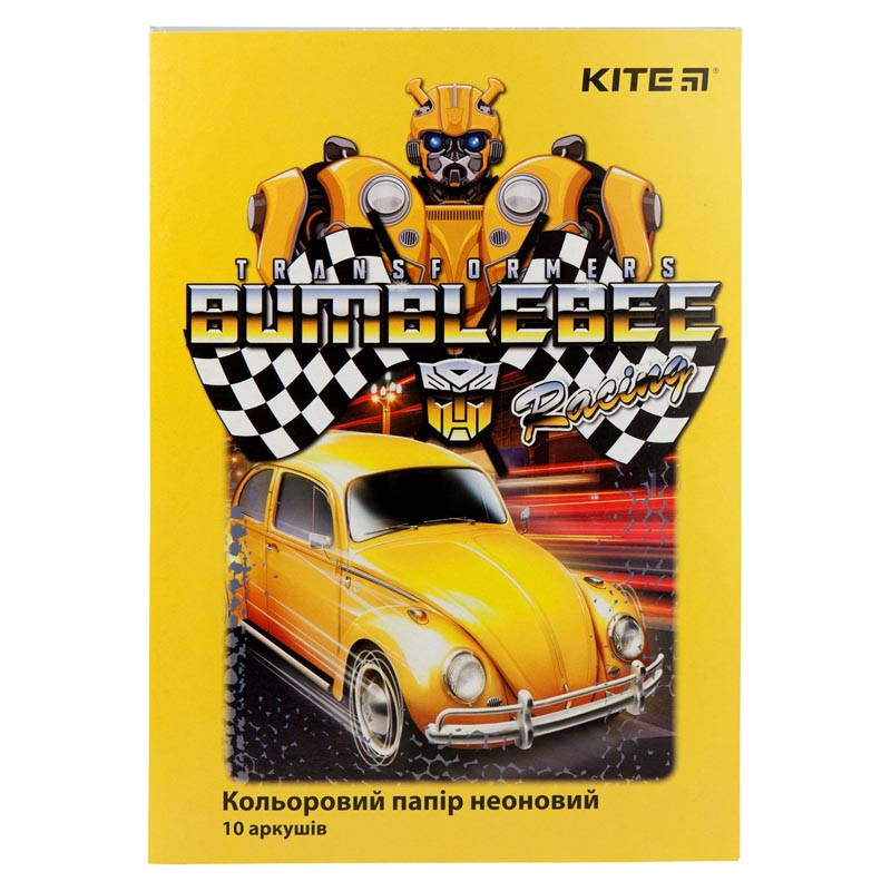 

Бумага цветная неоновая Kite Transformers TF19-252