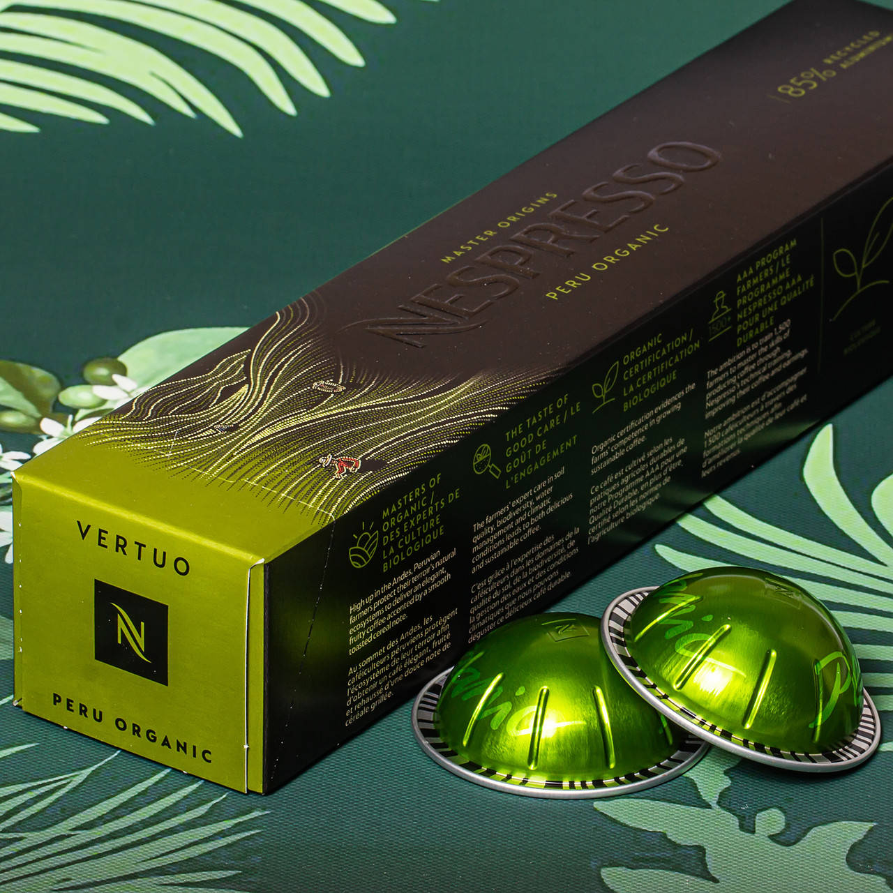 

Кофе в капсулах Nespresso Vertuo Peru Organic, Швейцария (10шт)