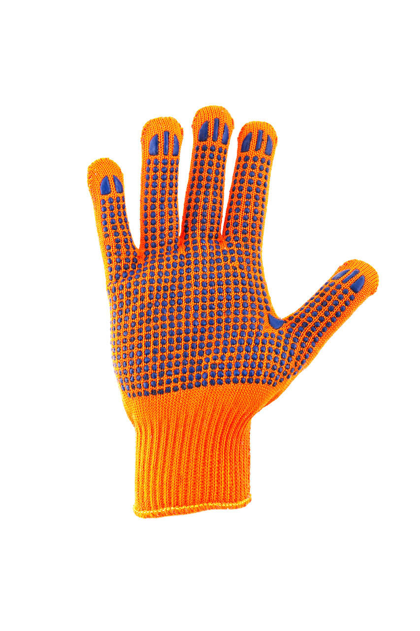 

Перчатки рабочие с точкой пвх