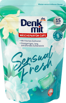 

Denkmit Wäscheparfüm-Caps Sensual Fresh парфюмированые капсулы для стирки белья 15 шт