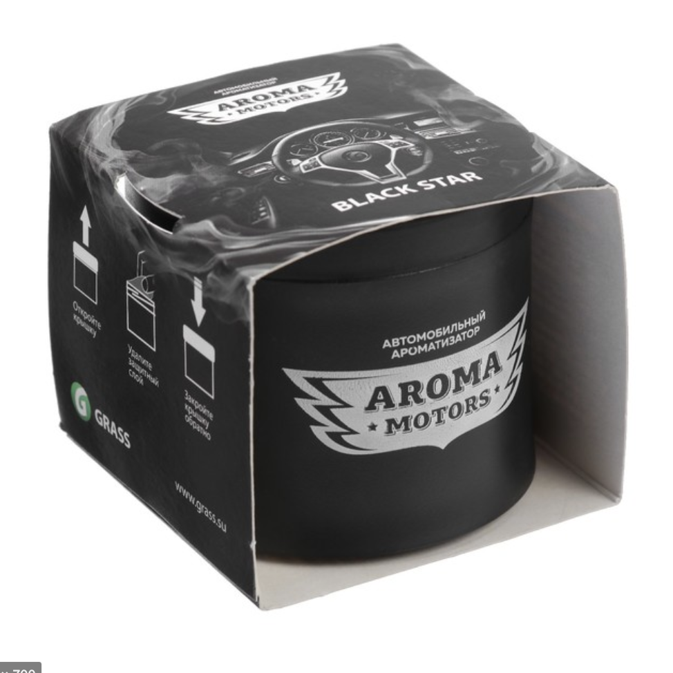 

Ароматизатор гелевий «Aroma Motors» BLACK STAR