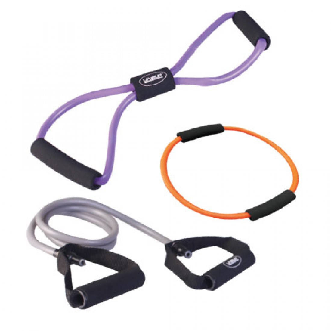 

Набор для фитнеса LiveUp Training Set (эспандер-восьмерка, кольцо для пилатеса, эспандер), LS3211