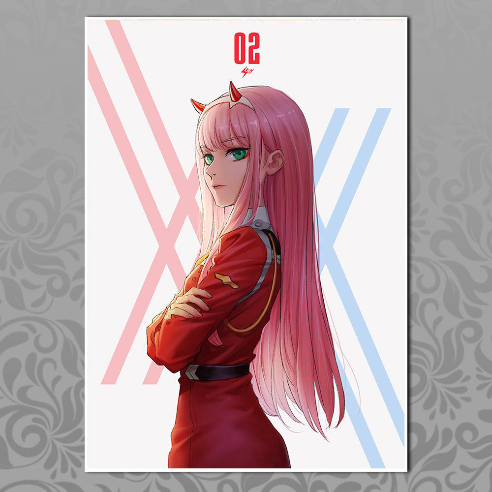 

Плакат Аниме Darling In Franxx 019