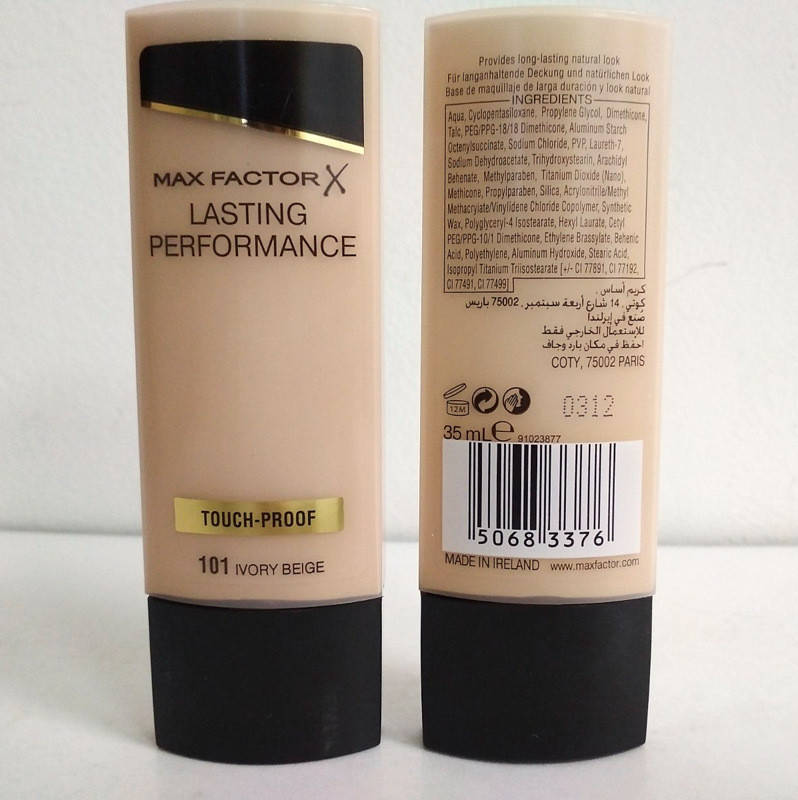 

Тональный крем Max Factor Lasting Performance № 101