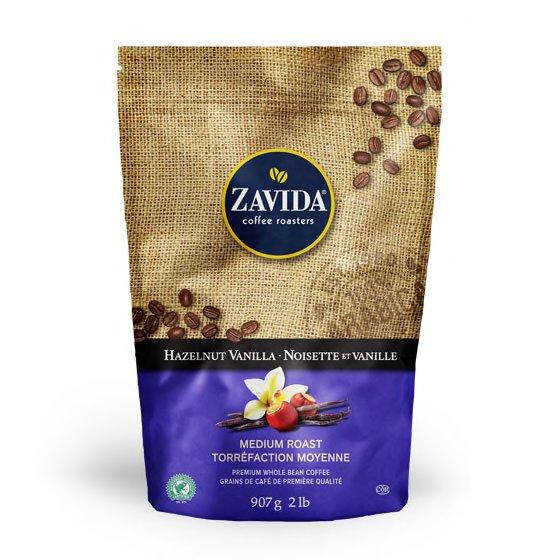 

Кофе зерновой Zavida Hazelnut Vanilla "Фундук Ваниль"Обжарка Средняя 907г