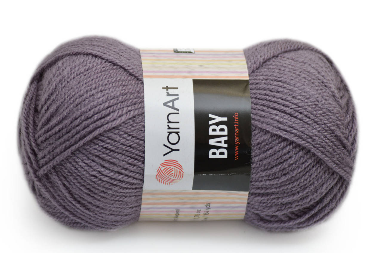 

YarnArt Baby, Сливовый №852, Фиолетовый