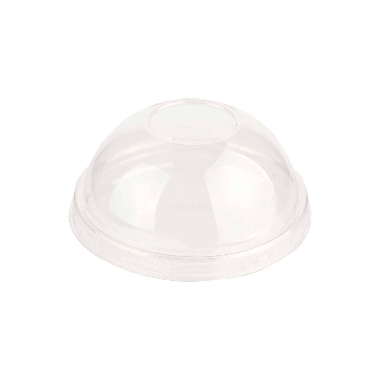 

Крышки купольные прозрачные для ПЭТ стаканов 50шт d=9,5 см, Прозрачный