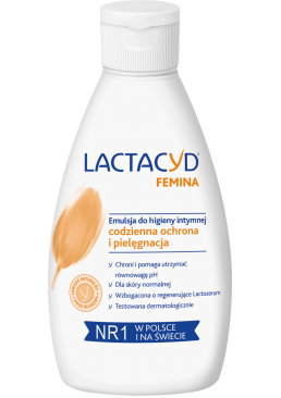 

Средство для интимной гигиены Lactacyd Femina (без дозатора) 200 мл.